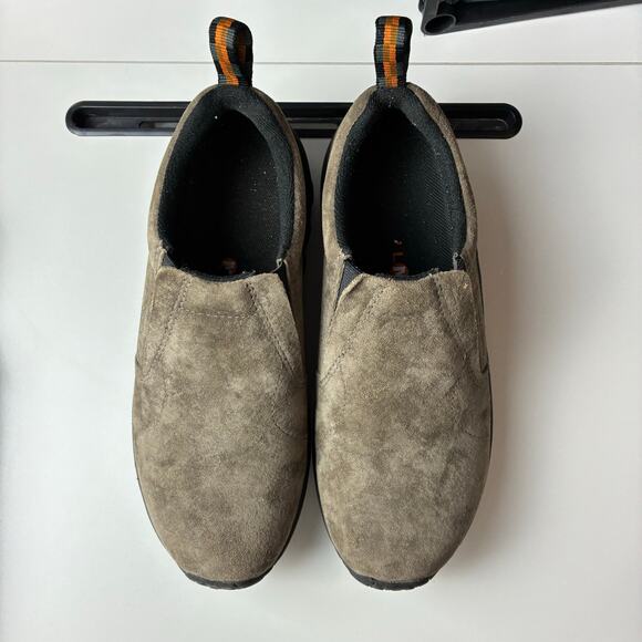 Merrell Jungle Moc Gunsmoke Suede Leather Slip On Performance Shoe Women’s 8.5 - Picture 8 of 11